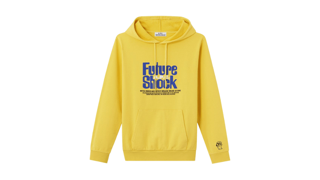 A.P.C. x Brain Dead Future Shock Hoodie