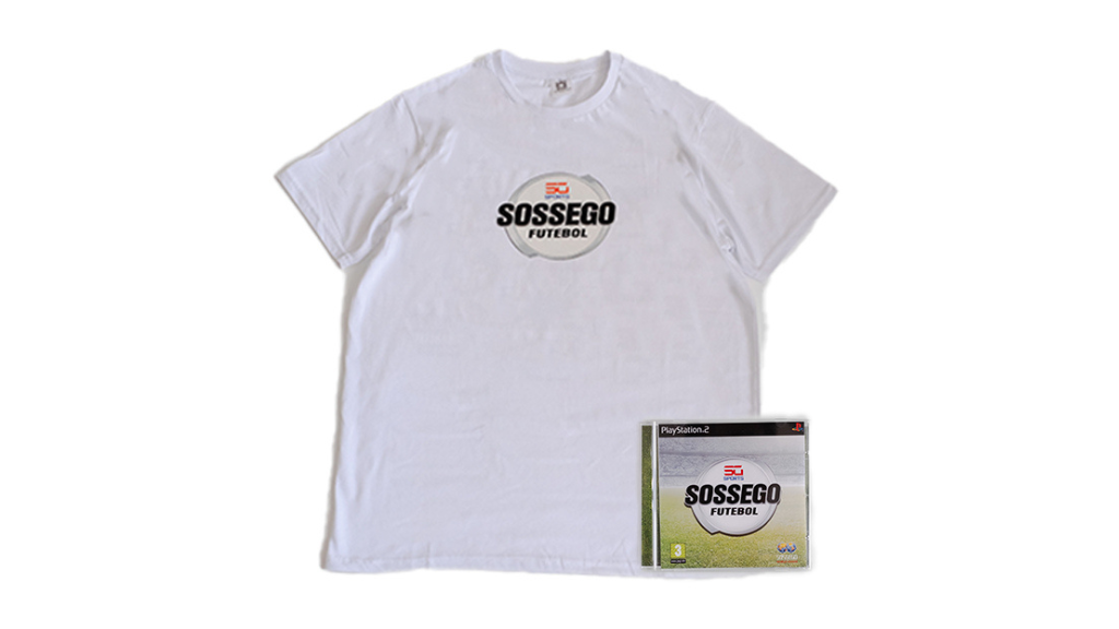 sossego futebol T-shirt + CD